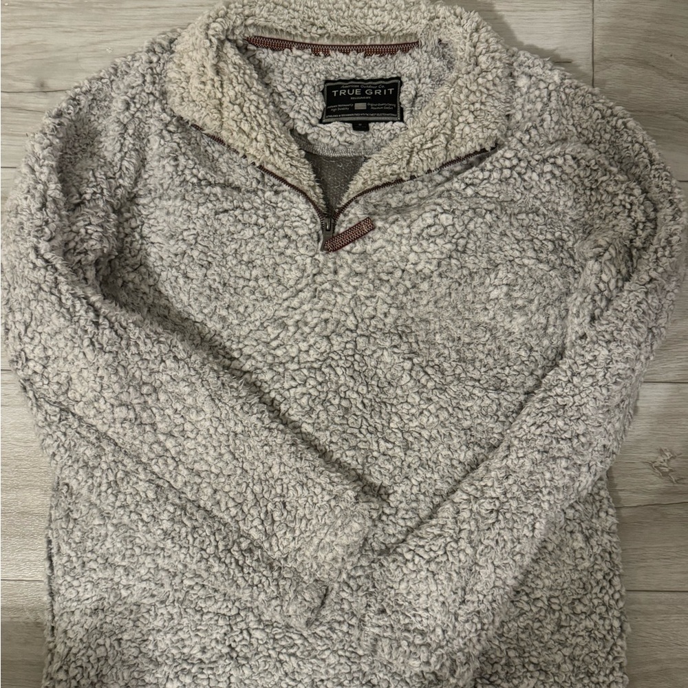 True Grit Zip-Up Sweater